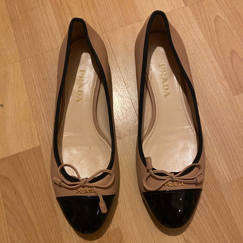 Authentic Prada Ballet Flats